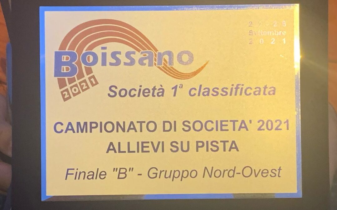 FINALI NAZIONALI CAMPIONATI DI SOCIETA’ TEAM-A PRESENTE
