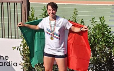 CASIRAGHI MELISSA CAMPIONESSA ITALIANO U18 LANCIO DEL MARTELLO